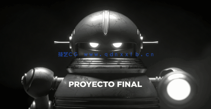 C4D+Octane+PS可爱钢铁机器人建模贴图材质场景灯光渲染合成高级教程(图1) C4D+Octane+PS可爱钢铁机器人建模贴图材质场景灯光渲染合成高级教程(图1)