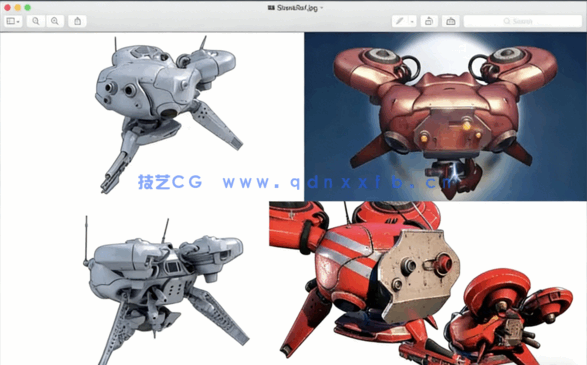 C4D建模教程:命运号飞行器(图3) C4D建模教程:命运号飞行器(图3)