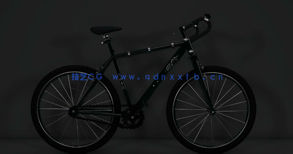 C4D教程-自行车零件(图1) C4D教程-自行车零件(图1)