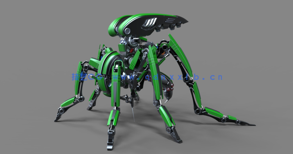 C4D高级机械蚊子机器人建模布线xpresso节点绑定骨骼联动动画教程(含工程)(图8) C4D高级机械蚊子机器人建模布线xpresso节点绑定骨骼联动动画教程(含工程)(图8)