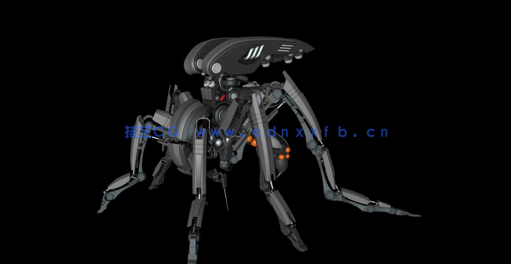 C4D高级机械蚊子机器人建模布线xpresso节点绑定骨骼联动动画教程(含工程)(图9) C4D高级机械蚊子机器人建模布线xpresso节点绑定骨骼联动动画教程(含工程)(图9)