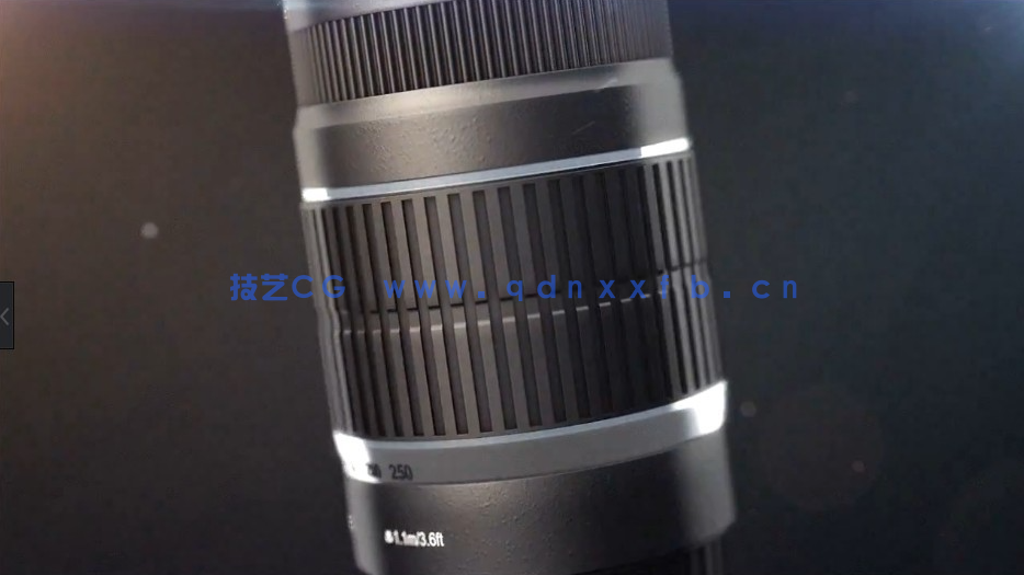 佳能广告完整广告 3Dmax与C4D交互建模AE后期合成(图4)