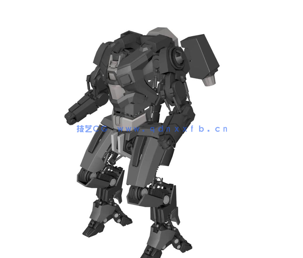 C4D机器人建模绑定大型视频教程(图3) C4D机器人建模绑定大型视频教程(图3)