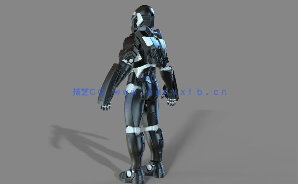 C4D机器人建模绑定大型视频教程(图5) C4D机器人建模绑定大型视频教程(图5)