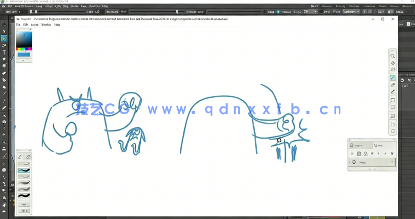OpenToonz动画师养成基础技能训练视频教程(图2) OpenToonz动画师养成基础技能训练视频教程(图2)