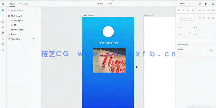 Adobe XD交互原型设计从入门到精通视频教程(图2) Adobe XD交互原型设计从入门到精通视频教程(图2)