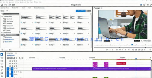 【中文字幕】Adobe Premiere Pro视频编辑零基础到进阶实战(图3) 【中文字幕】Adobe Premiere Pro视频编辑零基础到进阶实战(图3)