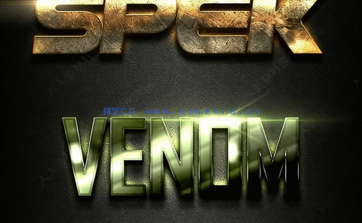 现代时尚发光效果金属质感艺术特效PSD字模第五季(图2) 现代时尚发光效果金属质感艺术特效PSD字模第五季(图2)