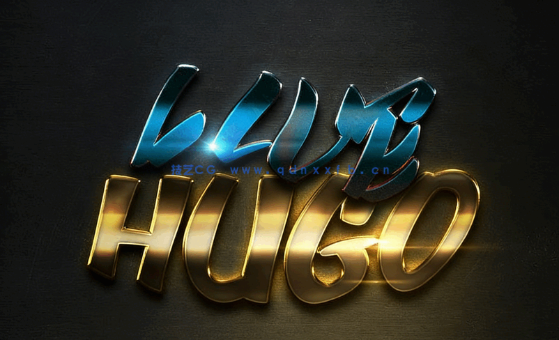 十组创意闪亮金色高贵质感艺术特效PSD字模第三季(图1) 十组创意闪亮金色高贵质感艺术特效PSD字模第三季(图1)