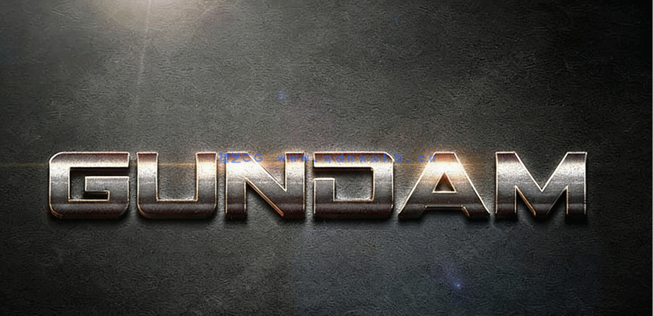 3D闪耀金属质感光晕艺术特效PSD字模第十季(图4)