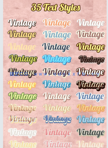 可爱简单不同颜色抠图字体特效PSD字模(图4) 可爱简单不同颜色抠图字体特效PSD字模(图4)