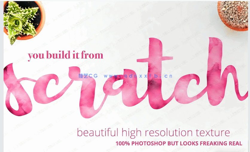 清新多彩卡通水彩字体特效PSD模板合集(图5) 清新多彩卡通水彩字体特效PSD模板合集(图5)