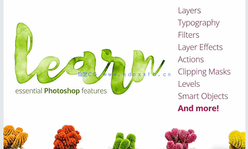 清新多彩卡通水彩字体特效PSD模板合集(图6) 清新多彩卡通水彩字体特效PSD模板合集(图6)