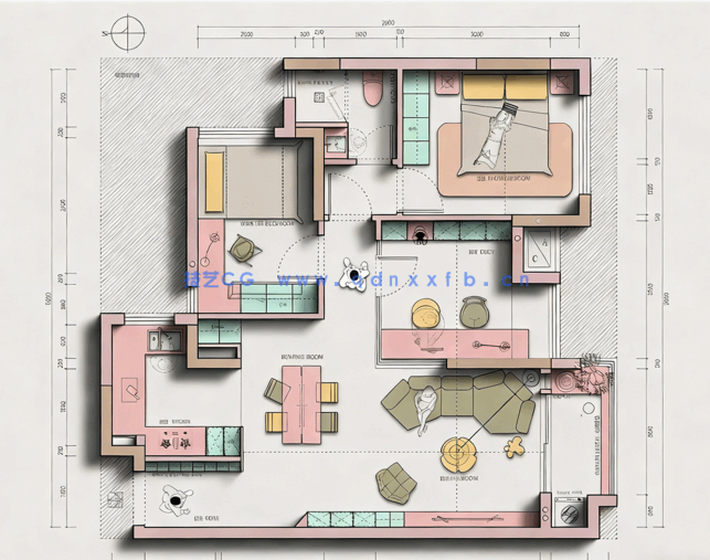 2025最新30套PS高级感彩平配色体系PSD分层源文件(图5) 2025最新30套PS高级感彩平配色体系PSD分层源文件(图5)