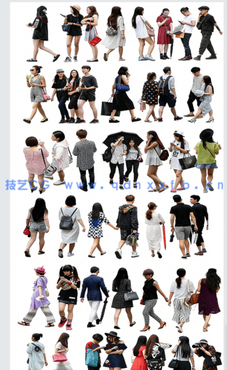 亚裔商业逛街青年人88个(图1) 亚裔商业逛街青年人88个(图1)