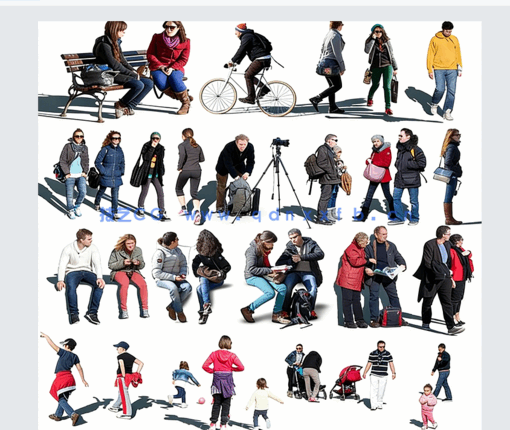 人物-288个带阴影的Photoshop文件(图3) 人物-288个带阴影的Photoshop文件(图3)