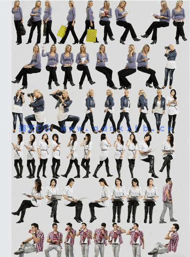 VizPeople Casual v1 后期悠闲人物PNG素材(图2) VizPeople Casual v1 后期悠闲人物PNG素材(图2)