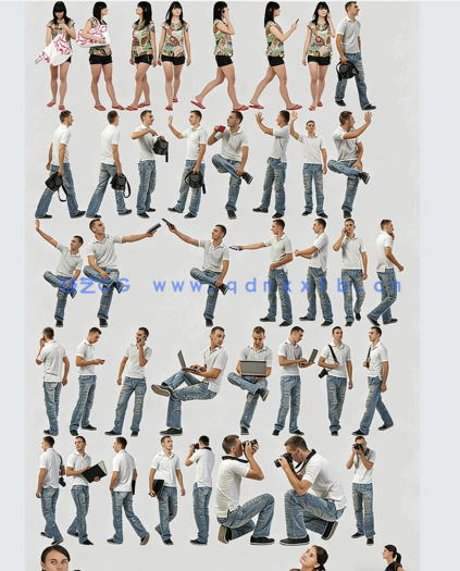 VizPeople Casual v1 后期悠闲人物PNG素材(图3) VizPeople Casual v1 后期悠闲人物PNG素材(图3)