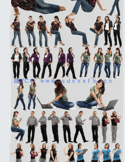 VizPeople Casual v1 后期悠闲人物PNG素材(图4) VizPeople Casual v1 后期悠闲人物PNG素材(图4)