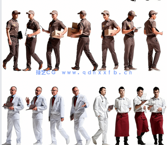 VizPeople cutout Service v1后期服务人员素材(图5) VizPeople cutout Service v1后期服务人员素材(图5)