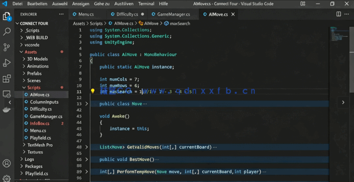 Unity 3D四子棋游戏完整实例制作流程视频教程(图3) Unity 3D四子棋游戏完整实例制作流程视频教程(图3)