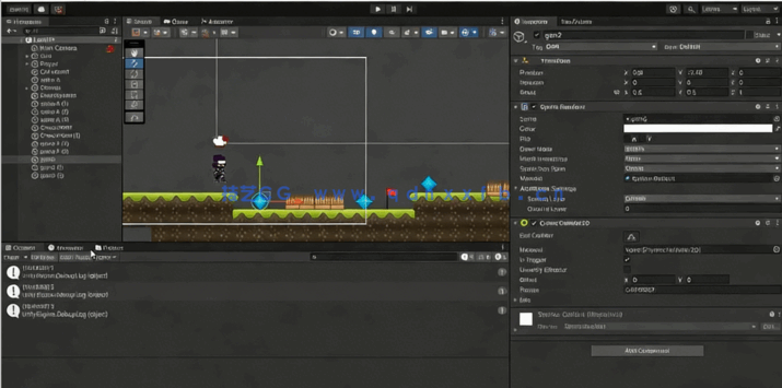 Unity中4款热门游戏完整实例制作流程视频教程(图4) Unity中4款热门游戏完整实例制作流程视频教程(图4)