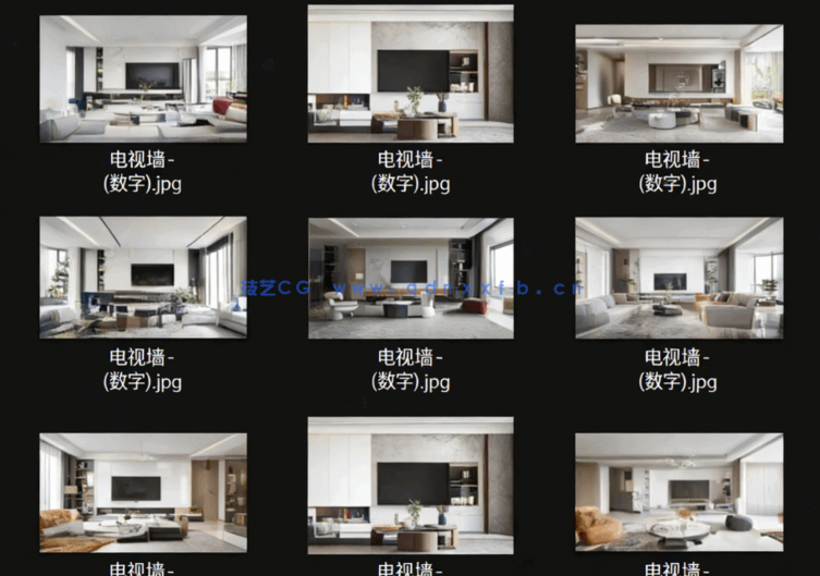 23年各类背景墙设计-包含尺寸材料标注(图1) 23年各类背景墙设计-包含尺寸材料标注(图1)