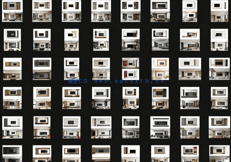 23年各类背景墙设计-包含尺寸材料标注(图3) 23年各类背景墙设计-包含尺寸材料标注(图3)