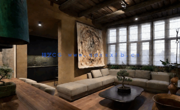 家装侘寂风参考图合集(图3)