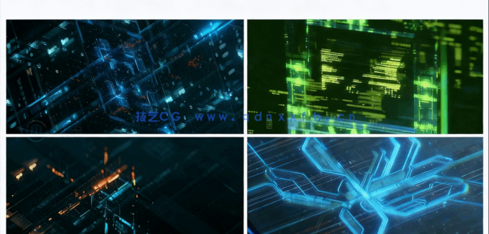 AE与AI未来派抽象概念艺术视效动画制作视频教程(图6) AE与AI未来派抽象概念艺术视效动画制作视频教程(图6)