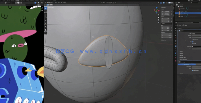 AE C4D Blender卡通MG动画创意设计大师级训练视频教程(图3) AE C4D Blender卡通MG动画创意设计大师级训练视频教程(图3)