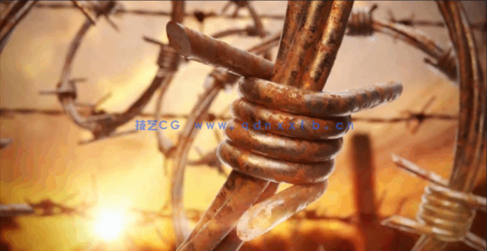 Redshift渲染器铁丝网建模腐蚀材质渲染C4D教程(图1) Redshift渲染器铁丝网建模腐蚀材质渲染C4D教程(图1)
