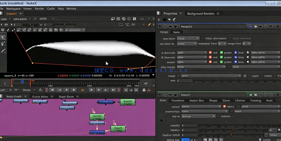 Nuke VFX视觉特效从入门到精通视频教程第1和2季(图3) Nuke VFX视觉特效从入门到精通视频教程第1和2季(图3)