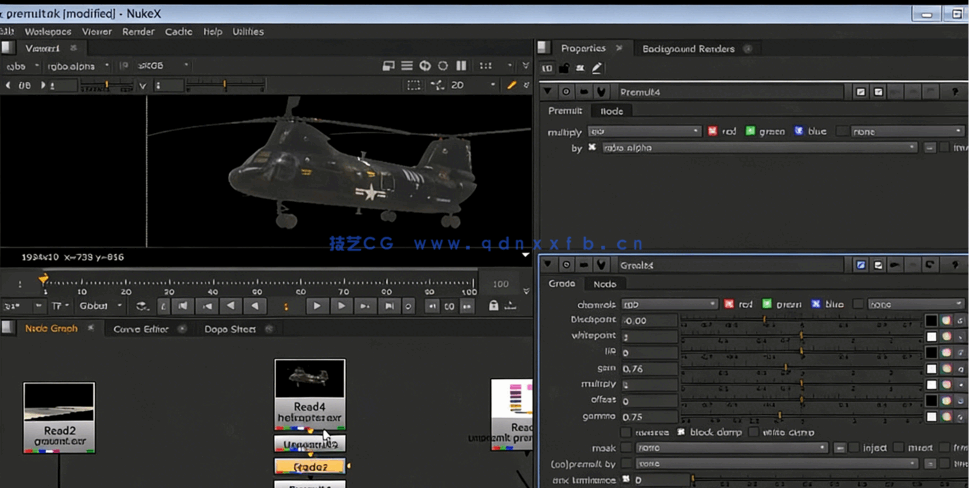 Nuke VFX视觉特效从入门到精通视频教程第1和2季(图4) Nuke VFX视觉特效从入门到精通视频教程第1和2季(图4)