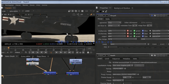 Nuke VFX视觉特效从入门到精通视频教程第1和2季(图2) Nuke VFX视觉特效从入门到精通视频教程第1和2季(图2)
