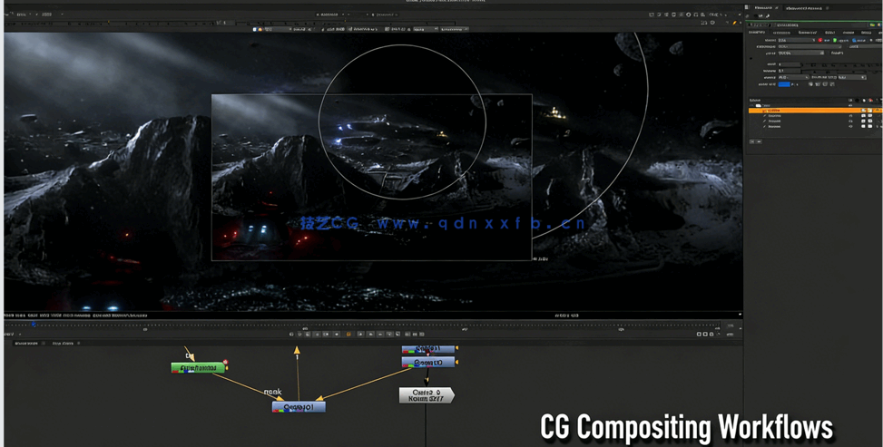 Nuke高级CG影视特效合成工作流程视频教程(图4) Nuke高级CG影视特效合成工作流程视频教程(图4)