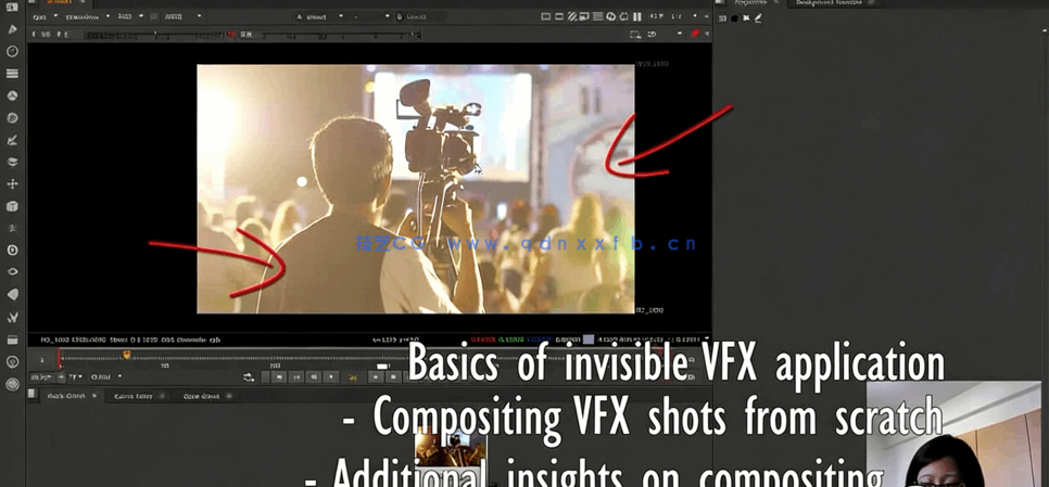 【中文字幕】Nuke真人后期合成VFX视觉特效视频教程(图2) 【中文字幕】Nuke真人后期合成VFX视觉特效视频教程(图2)