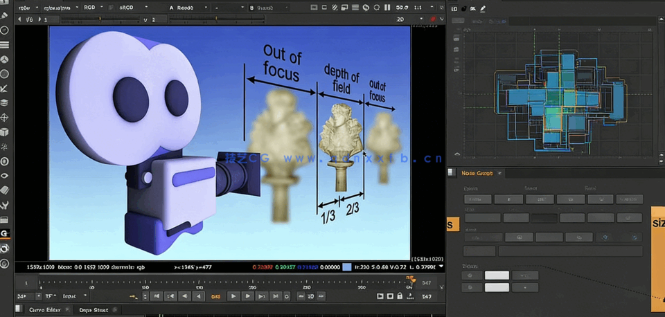 Nuke光影VFX特效技术镜头制作训练视频教程(图1) Nuke光影VFX特效技术镜头制作训练视频教程(图1)