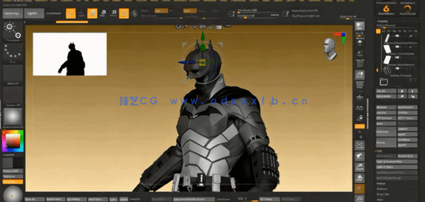 50个Zbrush超级使用技巧视频教程(图4) 50个Zbrush超级使用技巧视频教程(图4)