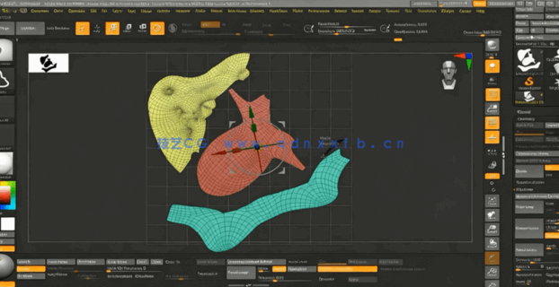 50个Zbrush超级使用技巧视频教程(图5) 50个Zbrush超级使用技巧视频教程(图5)