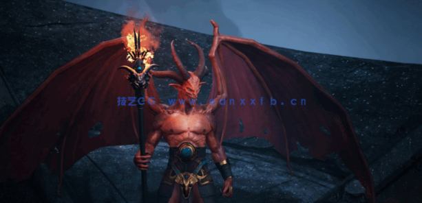 游戏恶魔概念艺术角色完整制作工作流程视频教程(图4) 游戏恶魔概念艺术角色完整制作工作流程视频教程(图4)