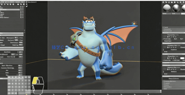 Zbrush从头开始学习3D角色雕刻技术视频教程(图3) Zbrush从头开始学习3D角色雕刻技术视频教程(图3)