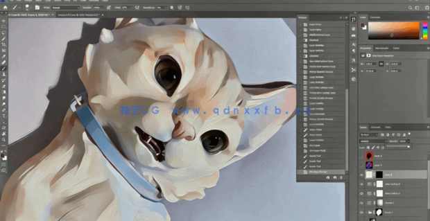 Zbrush逼真动物雕刻艺术设计实例训练视频教程(图4) Zbrush逼真动物雕刻艺术设计实例训练视频教程(图4)