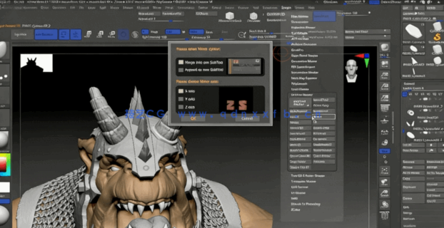 Zbrush 2022硬表面雕刻建模技术视频教程 (图5) Zbrush 2022硬表面雕刻建模技术视频教程 (图5)