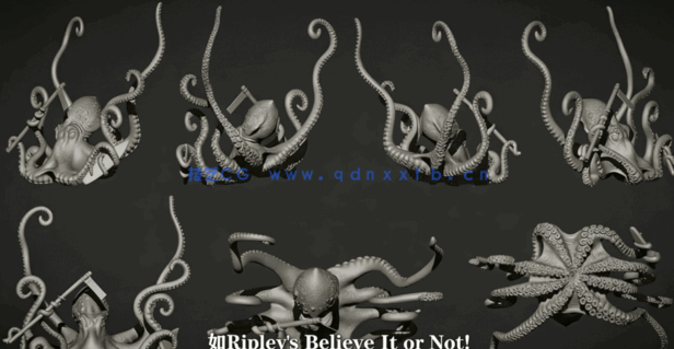 ZBrush和PS3D生物设计训练视频教程(图2) ZBrush和PS3D生物设计训练视频教程(图2)