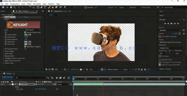 AE初学者创建视频合成特效工具工作流程视频教程(图4) AE初学者创建视频合成特效工具工作流程视频教程(图4)