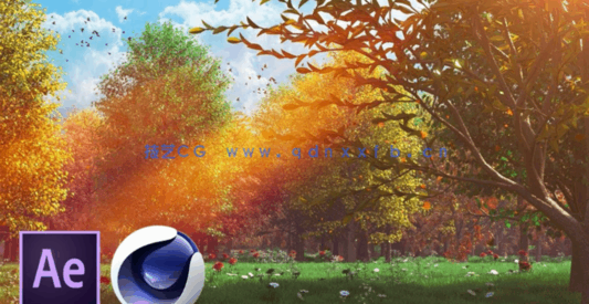 C4D+AE Forester植物插件制作童话森林建模渲染教程(图1) C4D+AE Forester植物插件制作童话森林建模渲染教程(图1)