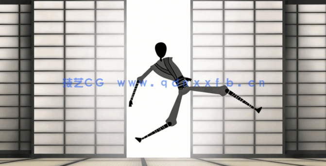 CrazyTalk Animator忍者动作姿势造型动画制作视频教程(图4) CrazyTalk Animator忍者动作姿势造型动画制作视频教程(图4)