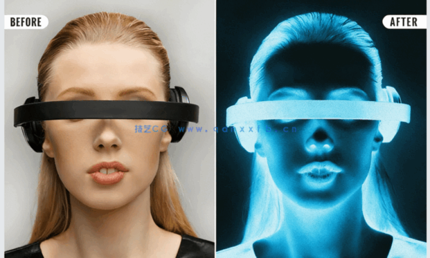 照片一键转化为X光透视卡通油画特效PSD平面素材(图3) 照片一键转化为X光透视卡通油画特效PSD平面素材(图3)