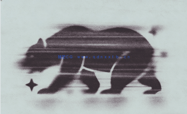 模糊脏热印刷抽象插图效果PSD模板(图2) 模糊脏热印刷抽象插图效果PSD模板(图2)